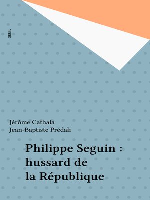 cover image of Philippe Seguin
